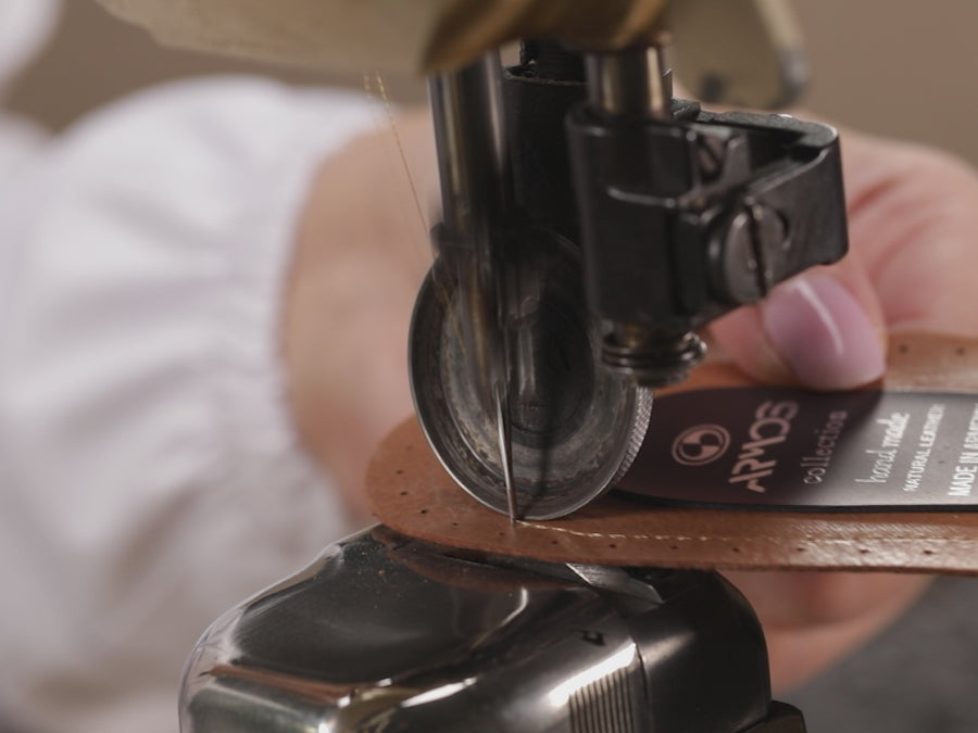 Men’s Brown Woven Single Monk Strap - video