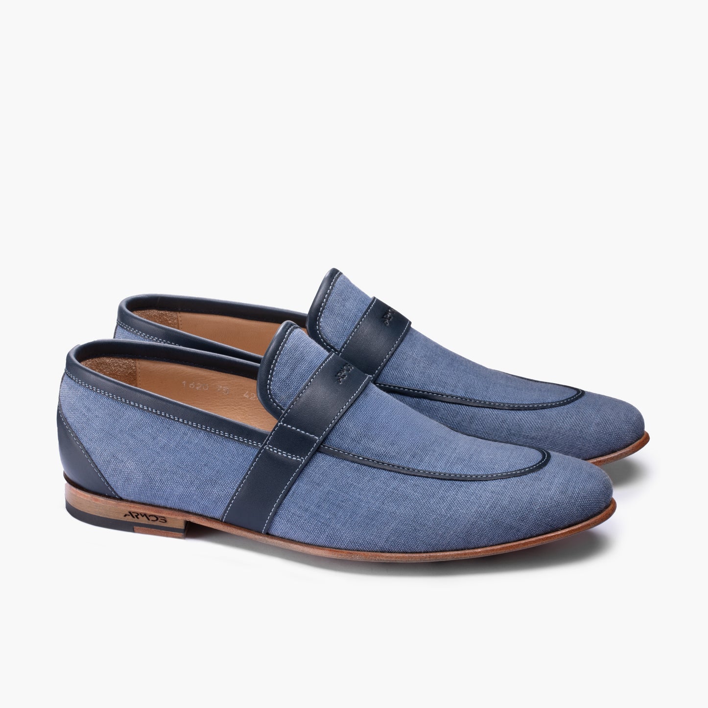 Men’s Blue Denim Slip-on Loafer