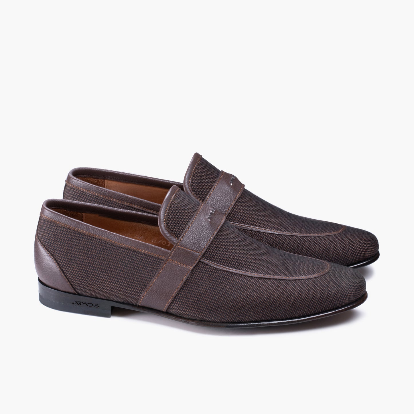 Linen loafers