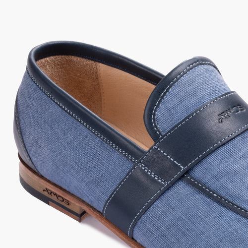 Men’s Blue Denim Slip-on Loafer