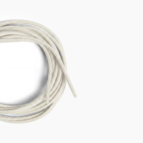 Men's White Shoe Laces for Derby & Boots