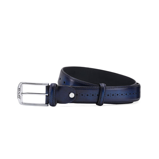 Blue Belt with perforation