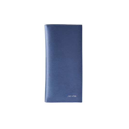 Blue leather wallet