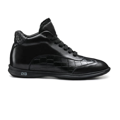 Black Insulated Sneakers