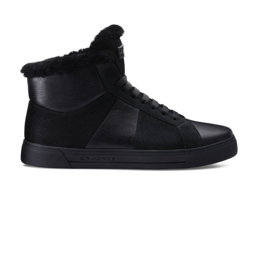 Insulated leather boots