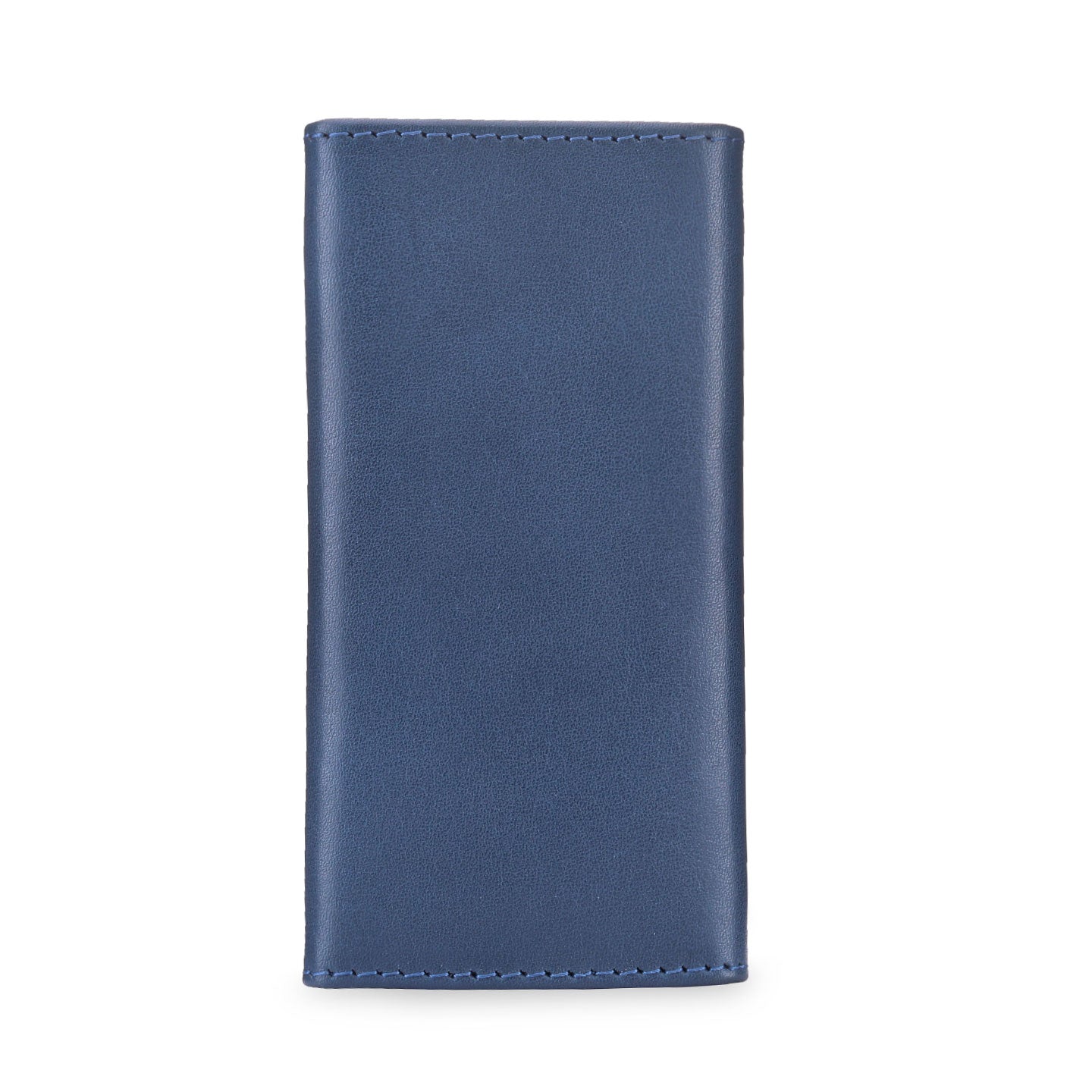 Blue leather key case