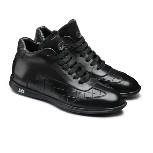Black Insulated Sneakers
