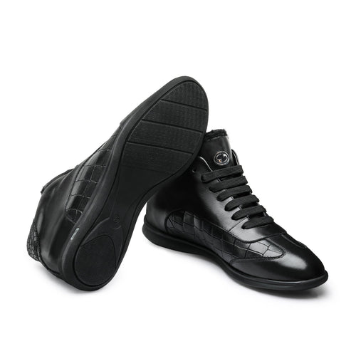 Black Insulated Sneakers