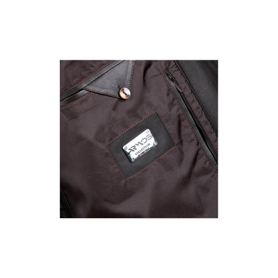 Leather and suede jacket