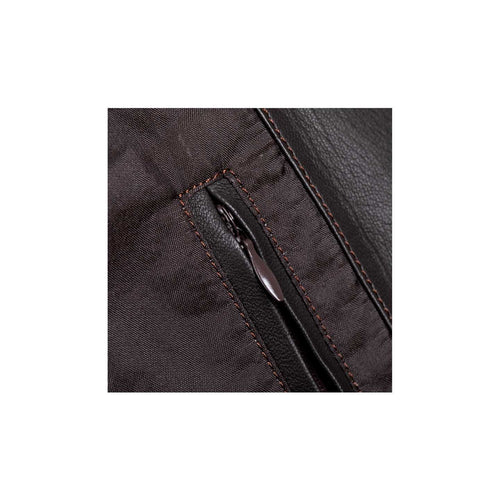 Leather and suede jacket