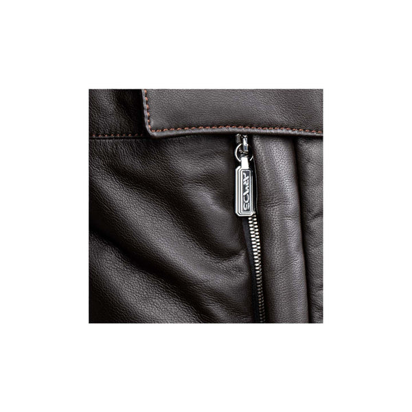 Leather and suede jacket