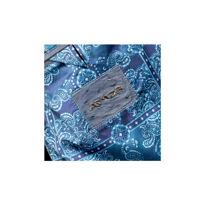 Ostrich leather jacket