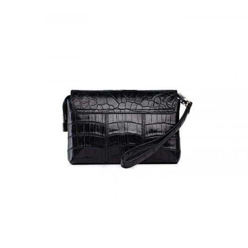 Black exotic bag
